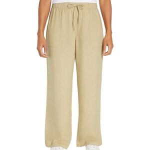 Gap Pull-On Linen Pants